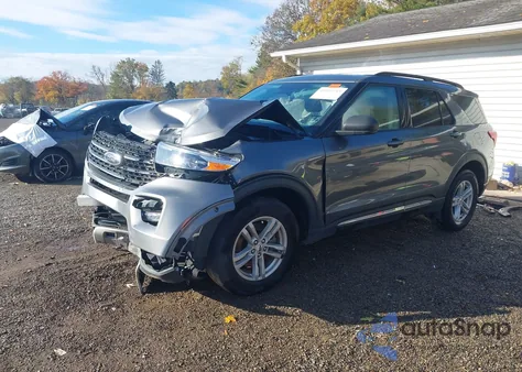2021 Ford Explorer Xlt from USA, damaged, VIN 1FMSK8DH4MGA93129